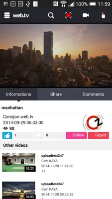 WebTV android App screenshot 7